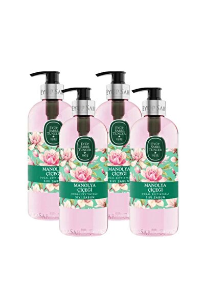 Eyüp Sabri Tuncer صابون سائل بزهرة المانوليا 500 مل × 4