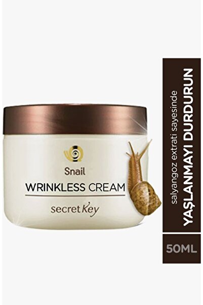 Wrınkless Snail Cream Salyongoz Özlü Dolgunlaştırıcı Krem