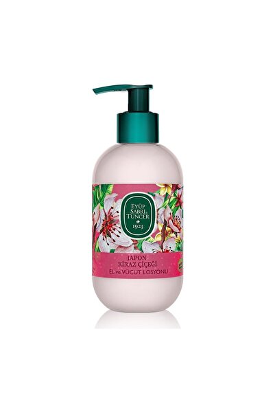Eyüp Sabri Tuncer Japon Kiraz Çiçeği Doğal Zeytinyağlı El Ve Vücut Losyonu 28...