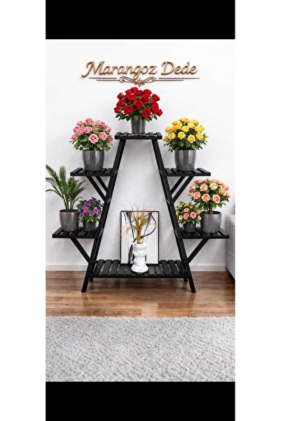 MarangozDede Ahşap Çiçeklik Standı