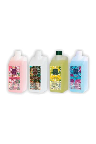 Eyüp Sabri Tuncer 4'lü Set Limon, Okyanus, Tütün, Japon Kiraz Çiçeği 1 Lt