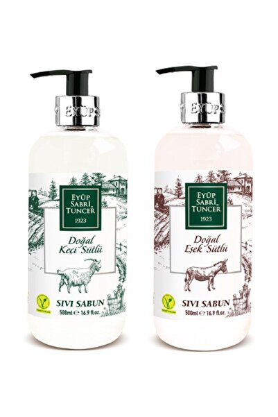 Eyüp Sabri Tuncer صابون سائل بحليب الحمار وحليب الماعز 500 مل