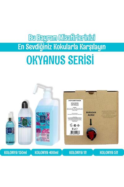 Eyüp Sabri Tuncer Bayram Özel Okyanus Kolonya Set