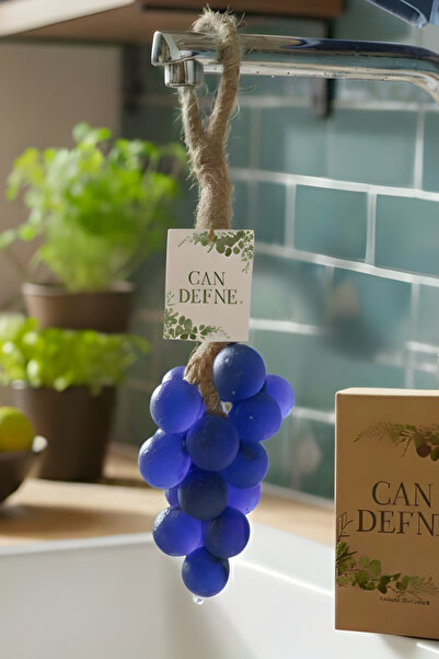 Can Defne Üzüm Şeklinde El Yapımı Doğal Sabun – Aromatik Kokulu Dekoratif Ban...