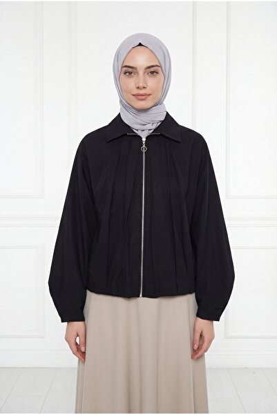 BENAHOLL Canfeza Yarasa Kol Μπουφάν-BN4612 Μαύρο