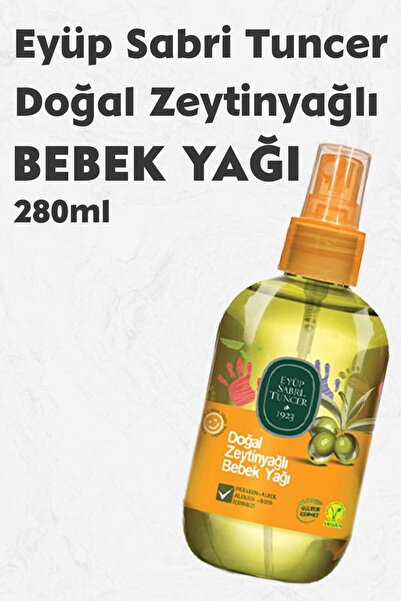 Eyüp Sabri Tuncer Doğal Zeytinyağlı Bebek Yağı 280 ml