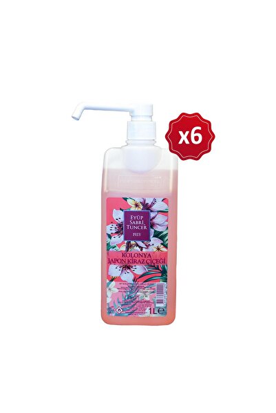 Eyüp Sabri Tuncer Japon Kiraz Çiçeği Kolonyası Sprey Şişe 1 lt x 6 adet