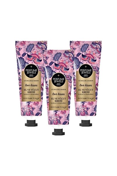 Eyüp Sabri Tuncer Perfume Jewels Love Kisses El Kremi 50ML x 3
