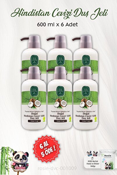 Eyüp Sabri Tuncer Natural Coconut Milk Shower Gel - 6AL 5 PAY Eyüp Sabri Tunc...