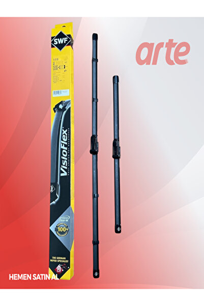 SWF Volkswagen Golf 7 2013–2018 Uyumlu | Viscoflex Ön ve Arka Silecek Takımı ...