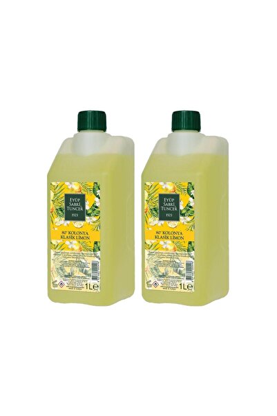 Eyüp Sabri Tuncer Bidon Limon Kolonyası 1 lt x2 Adet