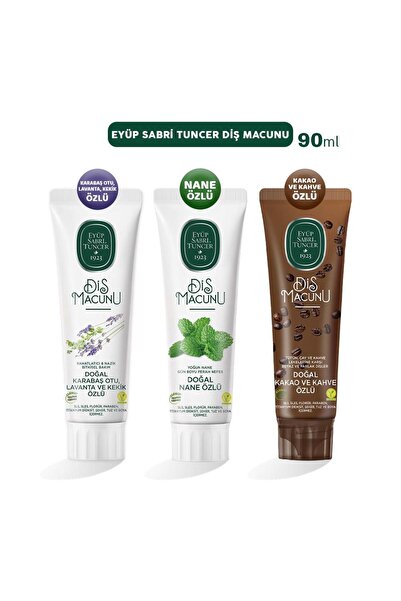 Eyüp Sabri Tuncer Diş Macunu Kakao, Lavanta ve Nane 90 ml