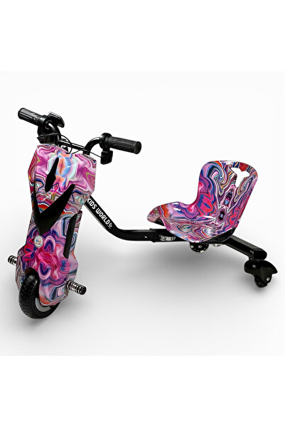 ALBADER Electric Drift Scooter for Kids 36V, Adjustable Frame, 3 Speed Modes,...