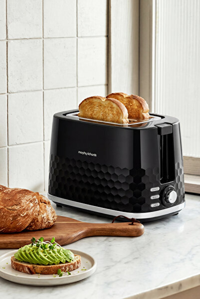 morphy richards Hive 2 Bölme/2 Dilim Ekmek Kızartma Makinesi Siyah