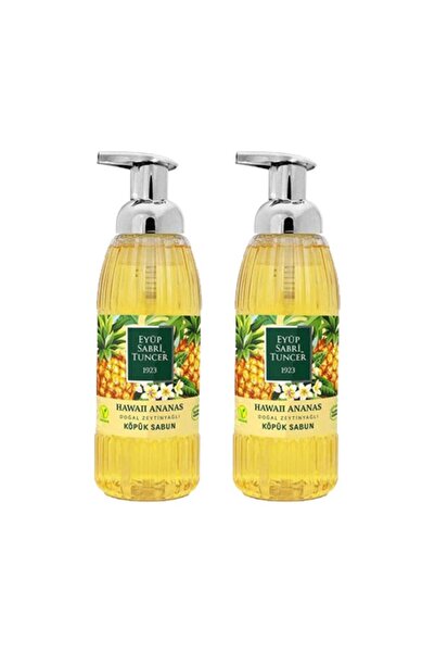 Eyüp Sabri Tuncer صابون رغوي بالأناناس من هاواي 500 مل × 2