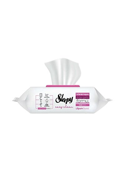 Sleepy Easy Clean Lilyum Buketi Yüzey Temizlik Havlusu 100' lü