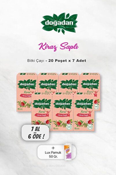 Doğadan Form Çay Kiraz Saplı 7 Al 6 Öde Ve Rosie Pamuk