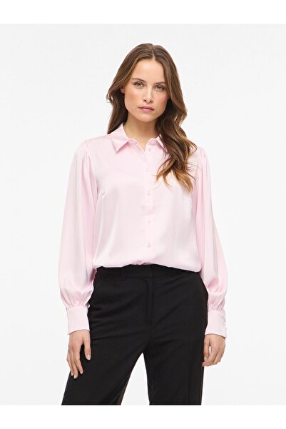 VILA Hemd VIENNA Ballonärmel