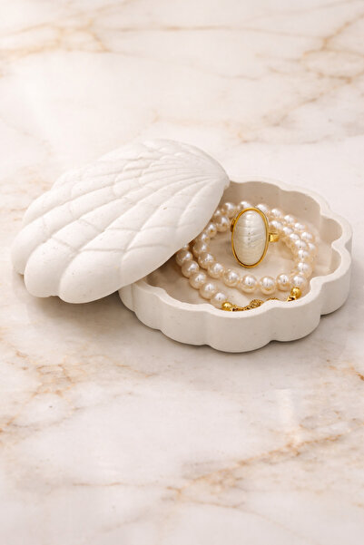 Misse Διακοσμητικό κουτί κοσμημάτων, δαχτυλιδιών, κολιέ με κάλυμμα σε σχήμα σ...