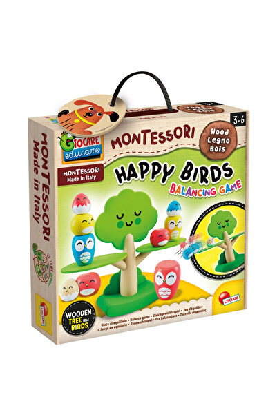 Lisciani Joc de echilibru Montessori - Pasarele vesele
