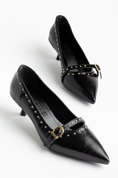 ELEVAM Обувки Breezy Mary Jane – тънък ток и заострени върхове