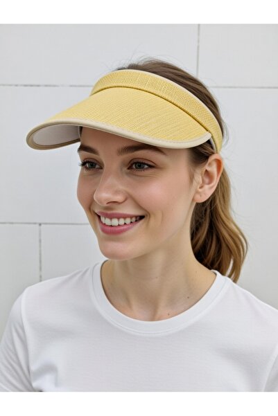 Deeplively Pălărie de paie pentru femei Pălărie de plajă de vară Calitate Pre...