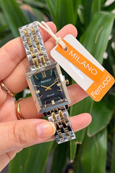 Ferrucci Orijinal Çelik Kordon Su Geçirmez 2 Yıl Garantili Kadın Kol Saati