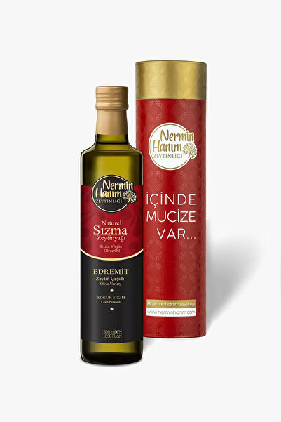 Nermin Hanım Zeytinliği Ayvalık (Edremit) Olgun Hasat Naturel Sızma Zeytinyağ...