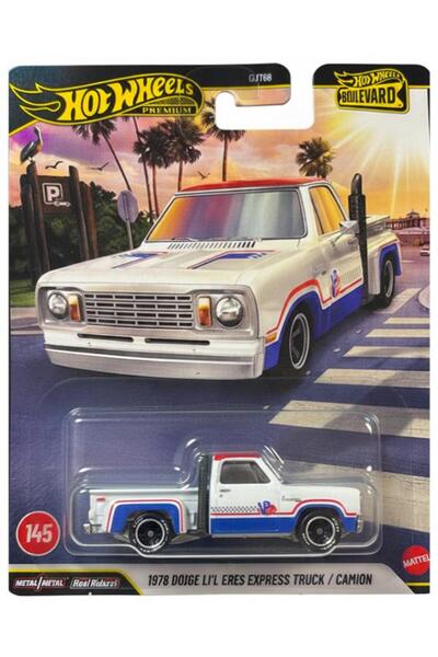 mattel Boulevard 1978 Dodge Lı'l Red Express Truck / Camion GJT68-JHW27 HotWh...