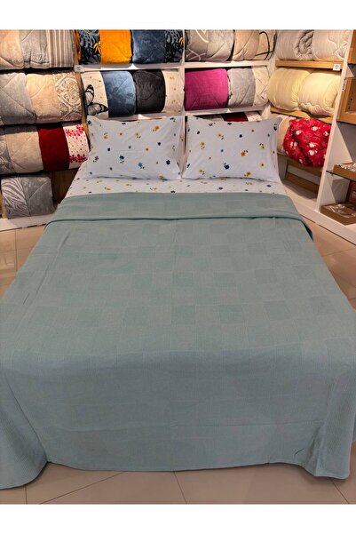 Sudemhome Σετ Πικέ διπλού μεγέθους king size με ελαστικά σεντόνια 4 τεμαχίων ...