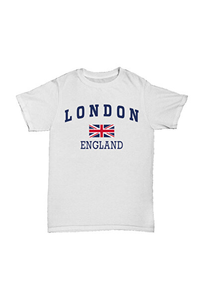 l'eivor London England εμπριμέ Unisex βαμβακερό μπλουζάκι