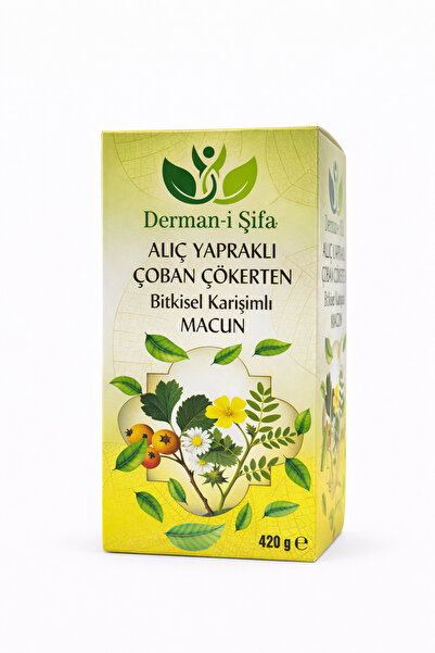 Derman-ı Şifa Alıç yapraklı çoban çökerten bitkisel karışımlı macun 420 gr