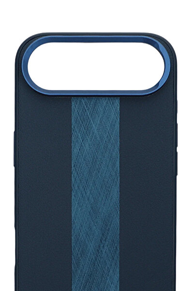 PiyasaSepeti جراب آيفون 17 إير من برشد إيغو باللون الأزرق الداكن