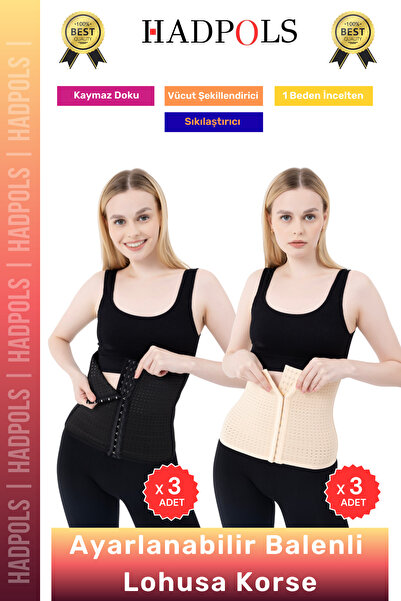 HadPols #Korse Yeni Doğum Sonrası Balenli Ayarlanabilir Lohusa Hamile Toparla...