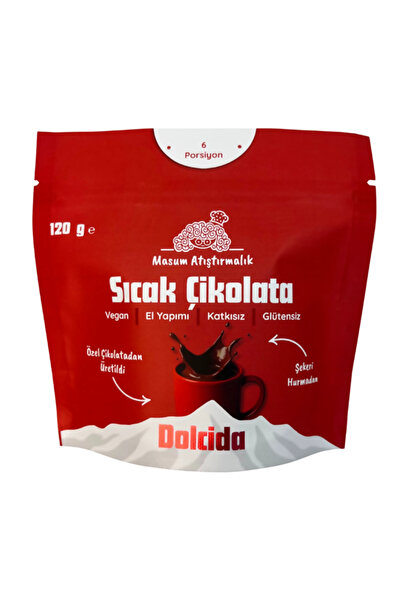 Dolc'ida Dolcida Vegan Şekersiz Sıcak Çikolata 120gr