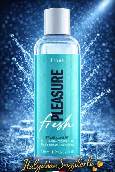 İntimateline Lovee Fresh Pleasure Formula răcoritoare 150 ml Gel lubrifiant p...