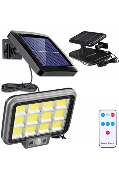 gaman 144 Ledli Sensörlü Güneş Enerjili 3 Mod Kumandalı 4 Metre Kablolu Solar...