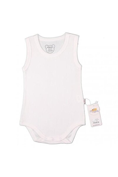 Minidamla حمالة صدر صغيرة من القطن الممشط باللون الأبيض