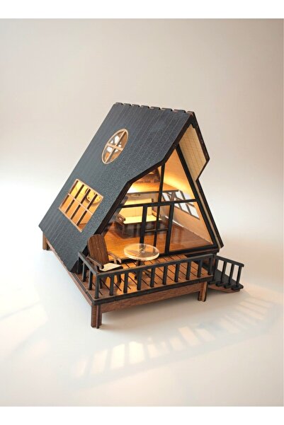 Demo Tasarım Kendin Yap Maket Ev (Bungalov)