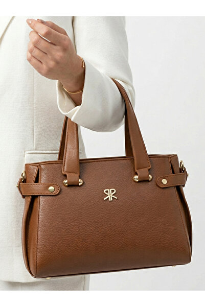 Çanta Trend حقيبة كتف نسائية كبيرة الحجم من الجلد الصناعي الناعم من بولو أوف ...