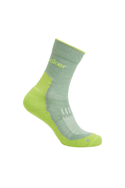 Icebreaker Sosete Barbati M Mer Hike Light Crew Seaglass-Peridot