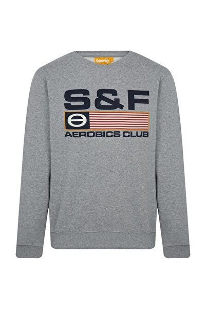 Superfly Men's Sweat Greymelange 23160-08