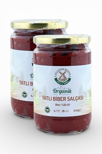 Mill & More Only Natural Products YENİ MAHSUL 2'li Organik Tuzsuz Tatlı Biber...