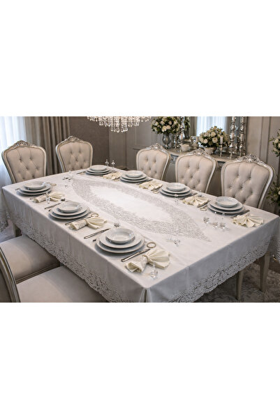 HUZUR ÇEYİZ Angel Model 26 Parça Yemek Seti
