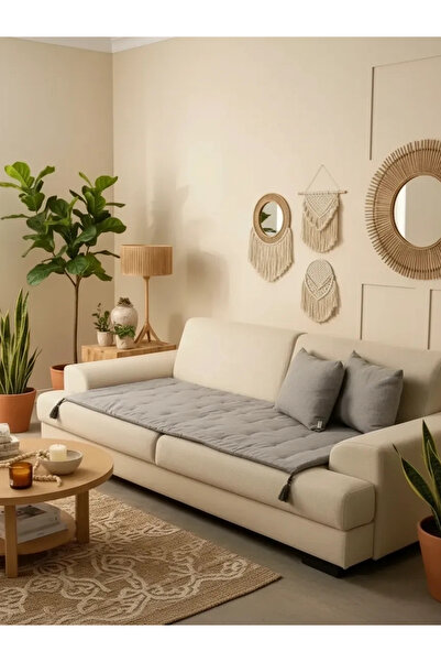 NDC HOME Antracit Piremium Lenjerie de pat pentru animale de companie Covoraș...