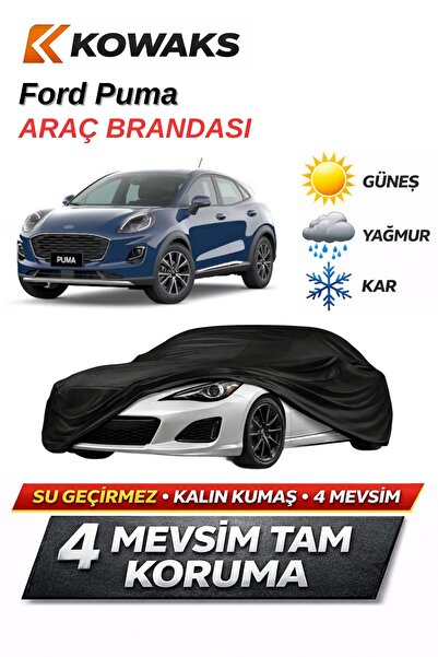 KOWAKS Ford Puma Oto Branda, Araba Brandası, Siyah