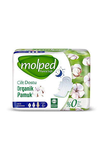 Molped PURE & SOFT GECE TEKLI 6 ADET