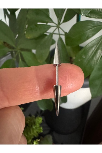Bylin Cerrahi Çelik Spayk Uçlu Piercing/Spiked Bridge Barbell, Helix Piercing...