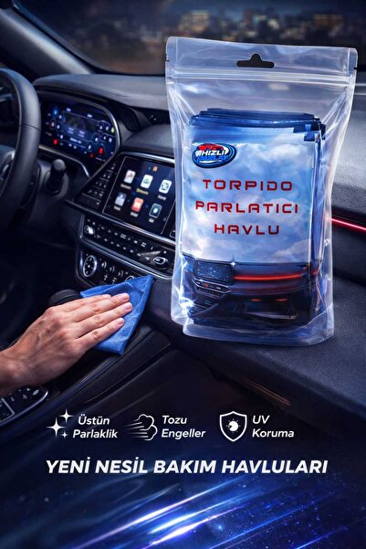 HIZLI PARLAT TORPİDO PARLATICI HAVLU 10'LU PAKET
