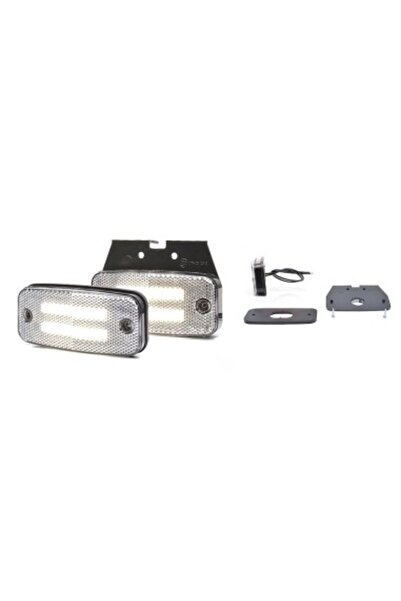 WAS Lampă de gabarit LED W158, 12V-24V, poziție WAS, alb